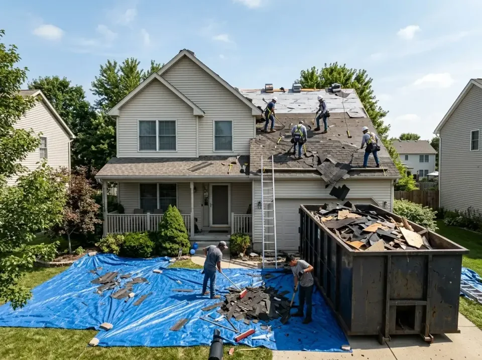 roof-replacement-debris-remova-004 — frequently asked questions, Cheapest Dumpster Rentals in Kahuku, HI